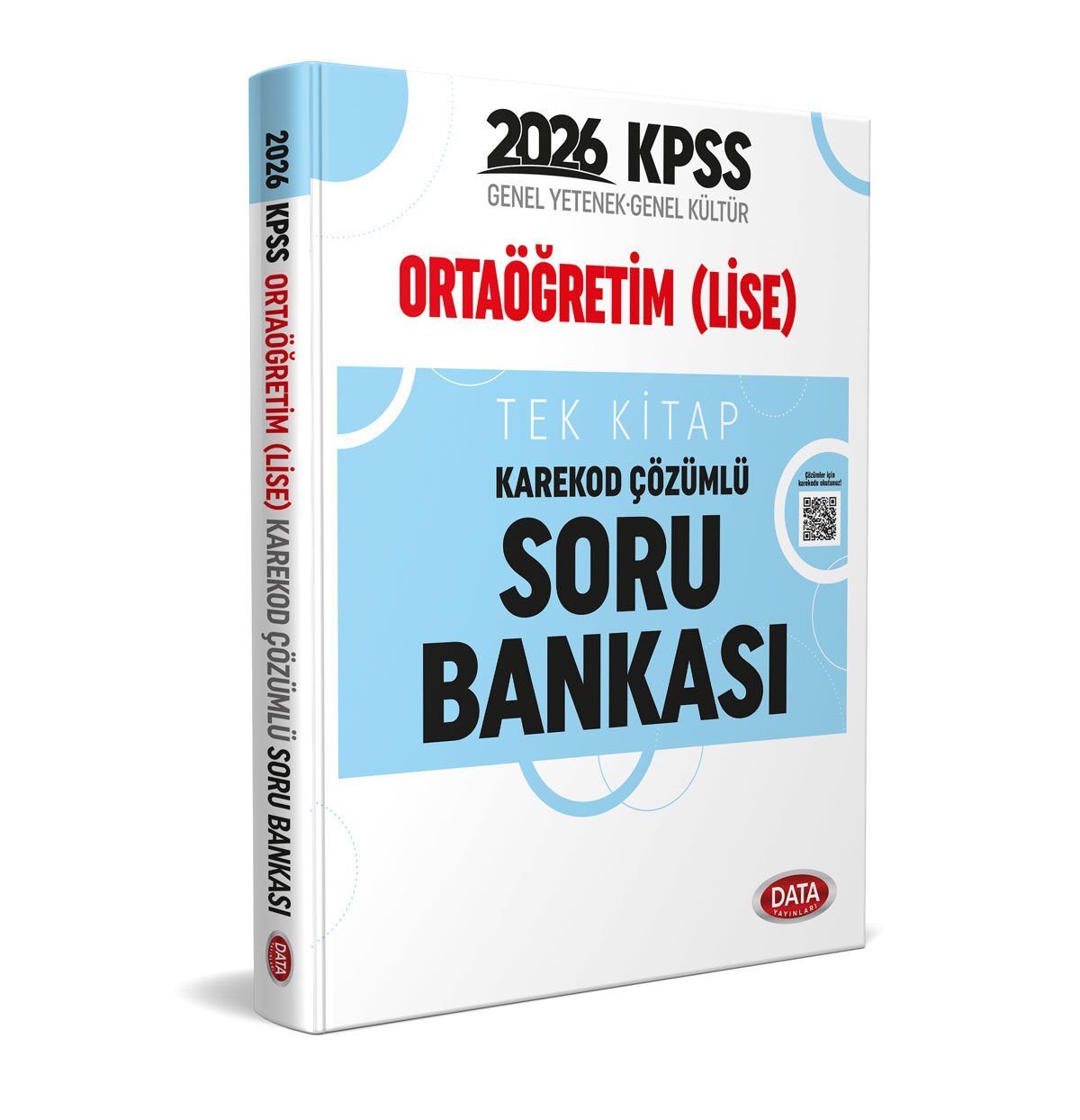 KPSS Ortaöğretim (Lise) Tek Kitap Karekod Çözümlü Soru Bankası