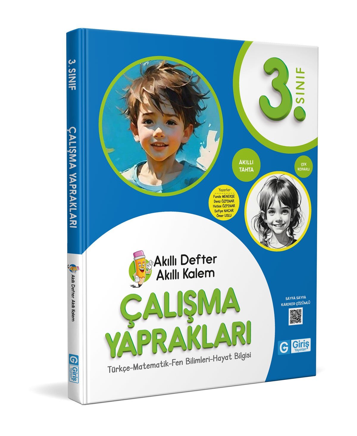 3. Sınıf Akıllı Defter Akıllı Kalem Çalışma Yaprakları