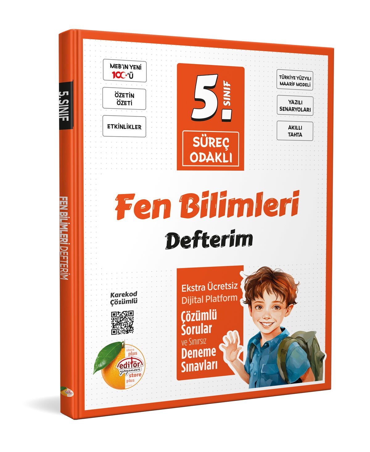 5. Sınıf Süreç Odaklı Fen Bilimleri Defterim  Karekod Çözümlü