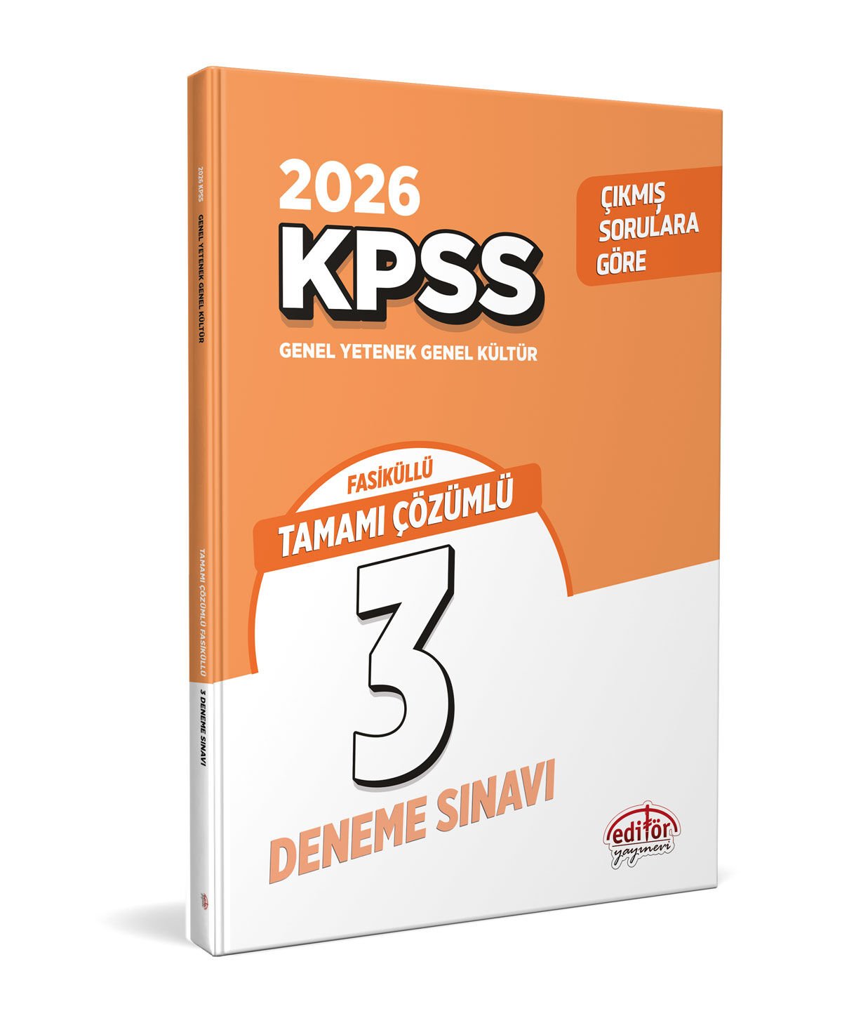 2026 KPSS Genel Yetenek Genel Kültür Tamamı Çözümlü 3 Fasikül Deneme Sınavı