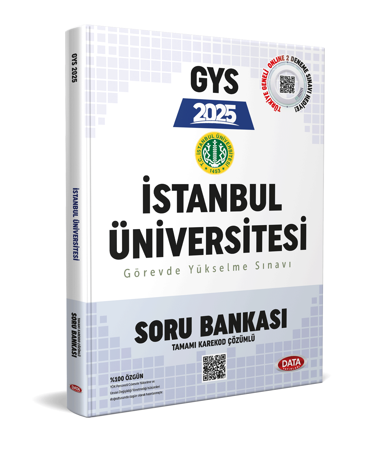 İstanbul Üniversitesi 2025 GYS Soru Bankası -Karekod Çözümlü