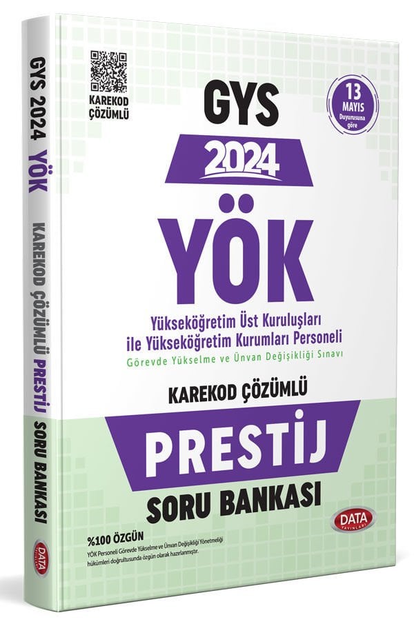 YÖK Üst Kuruluşları ile YÖK Personeli GYS Prestij Soru Bankası - Karekod Çözümlü