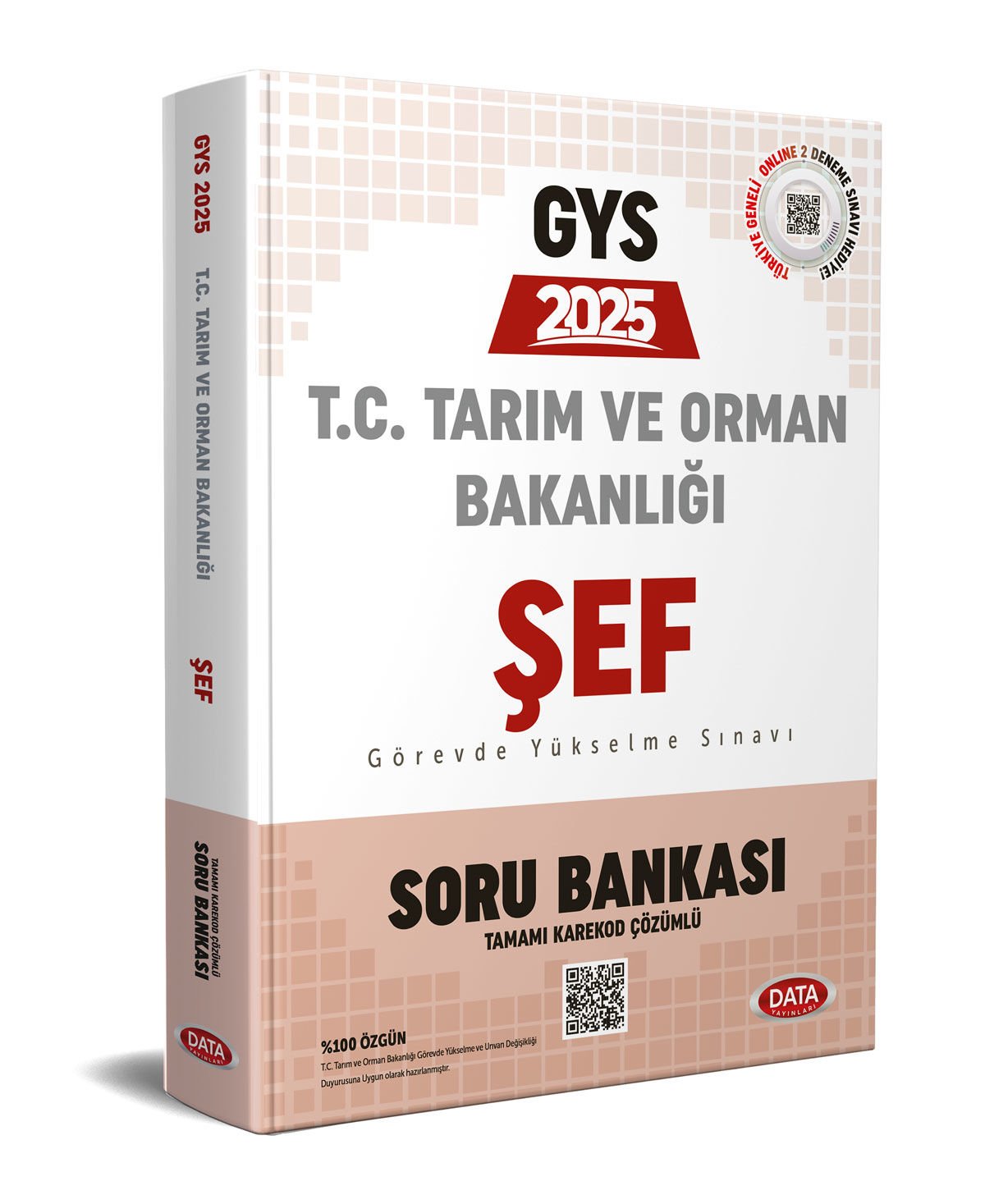 Tarım ve Orman Bakanlığı Şef GYS Soru Bankası - Karekod Çözümlü