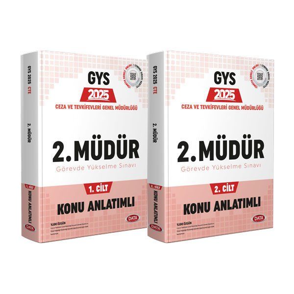 Ceza ve Tevkifevleri Ceza İnfaz Kurumu 2. Müdürlük GYS Konu Anlatımlı 1-2