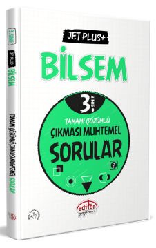 3. Sınıf Bilsem Jet Plus+ Tamamı Çözümlü Çıkması Muhtemel Sorular