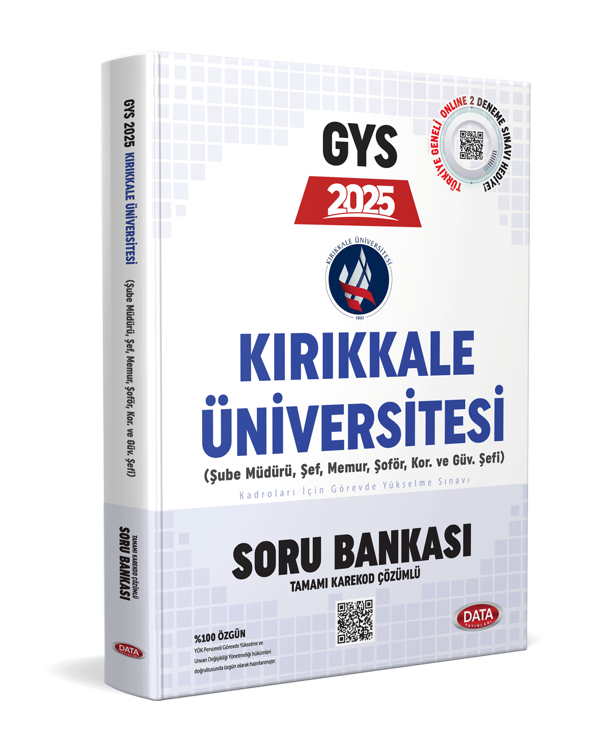 Kırıkkale Üniversitesi GYS Soru Bankası (Karekod Çözümlü)