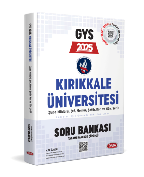 Kırıkkale Üniversitesi GYS Soru Bankası (Karekod Çözümlü)