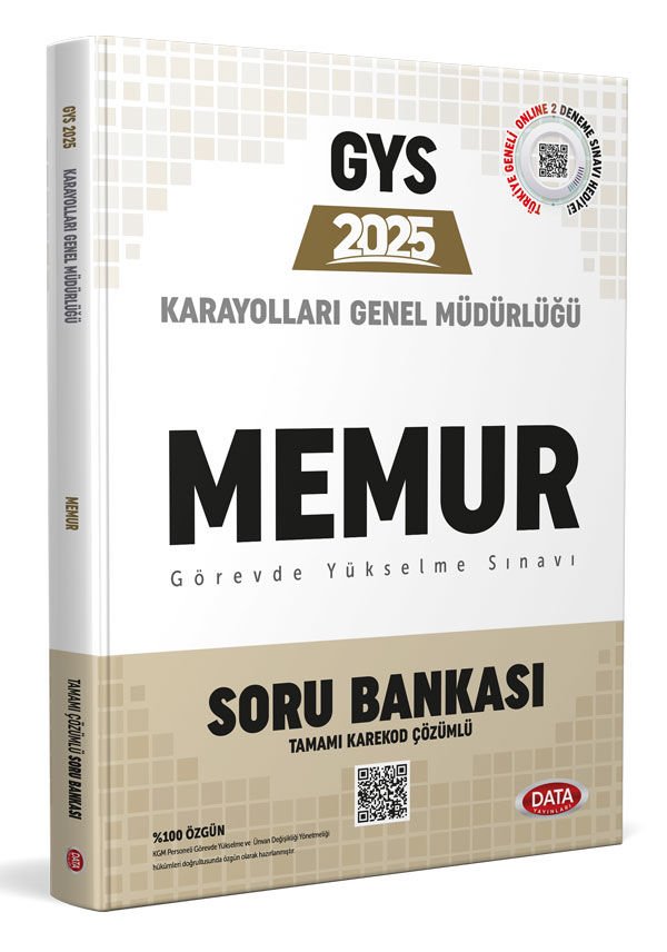 Karayolları Genel Müdürlüğü Memur GYS Soru Bankası