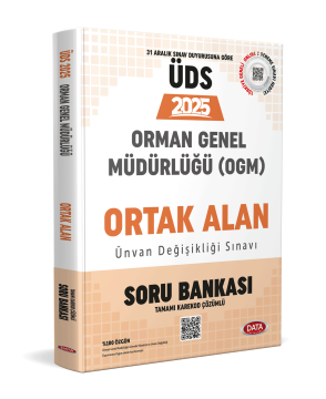 Orman Genel Müdürlüğü Ünvan Değişikliği Sınavı Ortak Alan Soru Bankası - Karekod Çözümlü