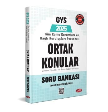 Türkiye Kamu Kurumları ve Bağlı Kuruluşları Personeli GYS ve Unvan Değişikliği Ortak Konular Soru Bankası - Karekod Çözümlü