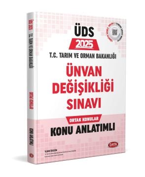 T.C. Tarım ve Orman Bakanlığı Unvan Değişikliği Sınavı Ortak Konular Konu Anlatımlı