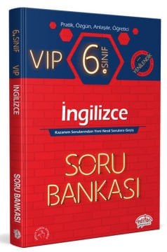 6. Sınıf VIP İngilizce Soru Bankası