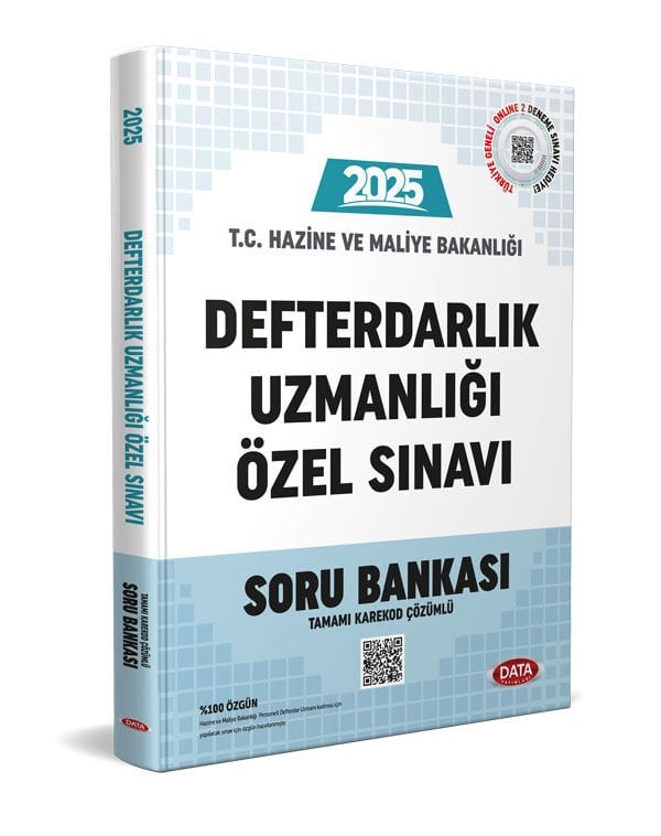 Defterdarlık Uzmanlığı Sınavı Soru Bankası - Karekod Çözümlü