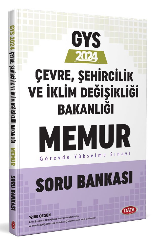 Çevre, Şehircilik ve İklim Değişikliği Bakanlığı Memur GYS Soru Bankası