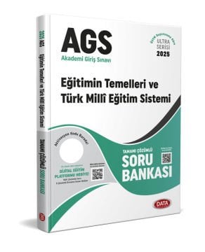 2025 AGS Ultra Serisi Eğitimin Temelleri - Türk Milli Eğitim Sistemi Tamamı Çözümlü Soru Bankası