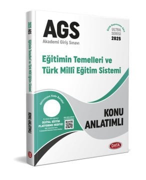 2025 AGS Ultra Serisi Eğitimin Temelleri - Türk Milli Eğitim Sistemi Konu Anlatımlı