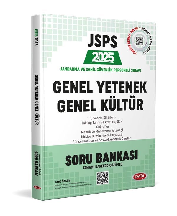 JSPS Genel Yetenek - Genel Kültür Soru Bankası - Karekod Çözümlü