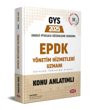 Enerji Piyasası Düzenleme Kurulu EPDK (Yönetim Hizmetleri Uzmanı) GYS Konu Anlatımlı