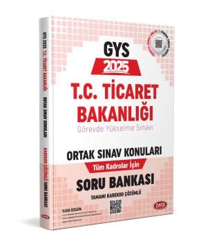 T.C. Ticaret Bakanlığı GYS Ortak Konular Soru Bankası - Karekod Çözümlü