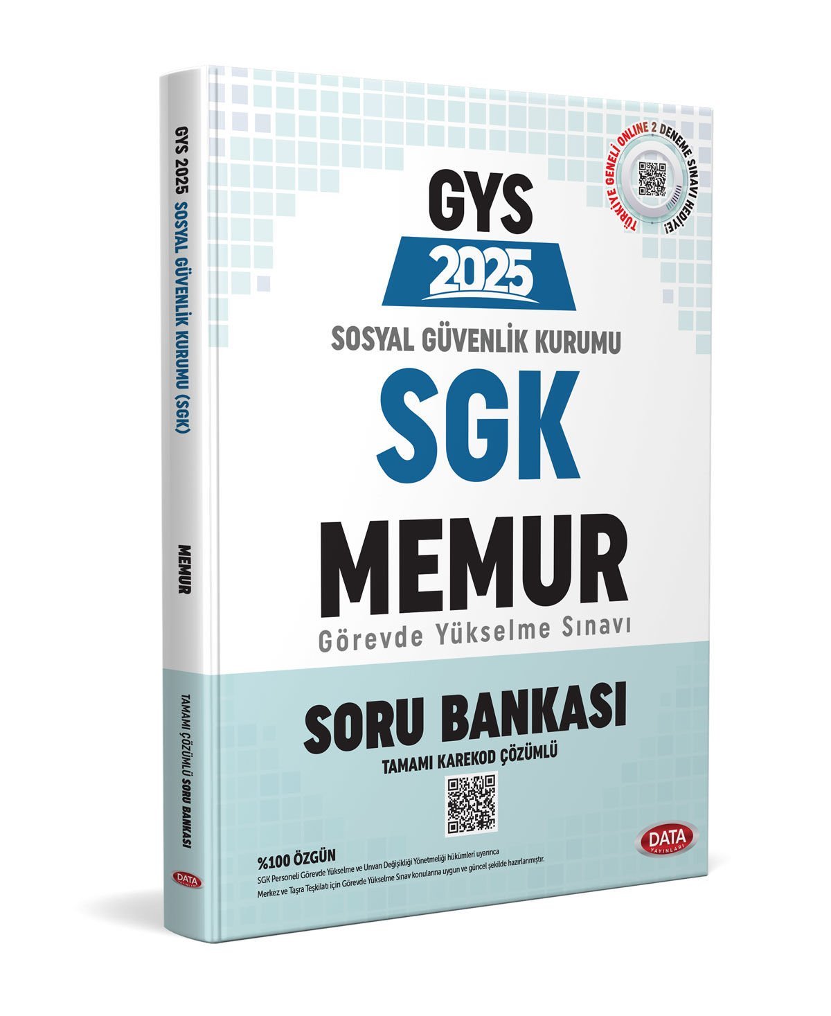 Sosyal Güvenlik Kurumu (SGK) Memur GYS Soru Bankası (Tamamı Karekod Çözümlü)