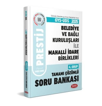Belediye ve Bağlı Kuruluşları İle Mahalli İdare Birlikleri 4. Grup Prestij Tamamı Çözümlü Soru Bankası