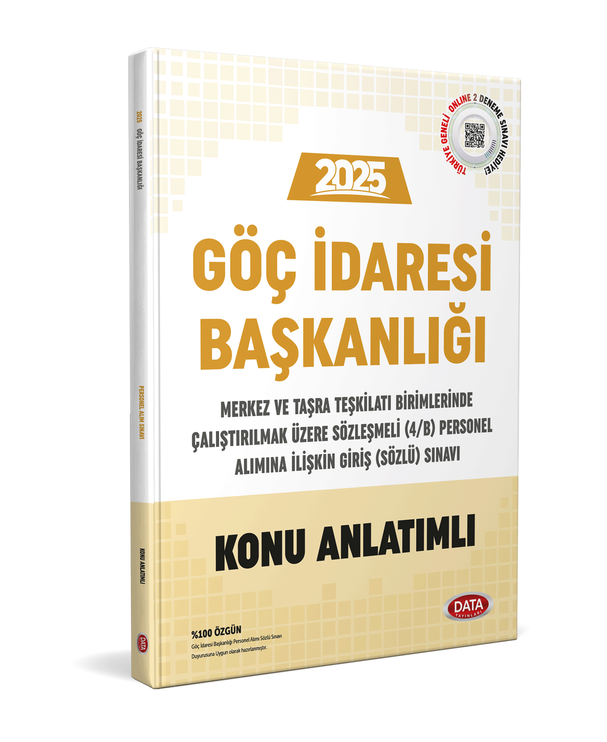 2025 Göç İdaresi Başkanlığı Sözleşmeli Personel Alım Sınavı Konu Anlatımlı