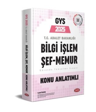 Adalet Bakanlığı Bilgi İşlem (Merkez-Taşra) Şef (Taşra) Memur GYS Konu Anlatımlı(Kopya)