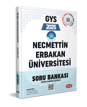 Necmettin Erbakan Üniversitesi (Şube Müdürü, Şef) GYS Soru Bankası (Karekod Çözümlü)