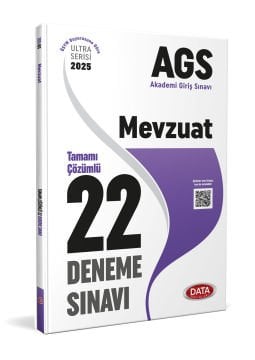2025 AGS Mevzuat Tamamı Çözümlü 22 Deneme Sınavı