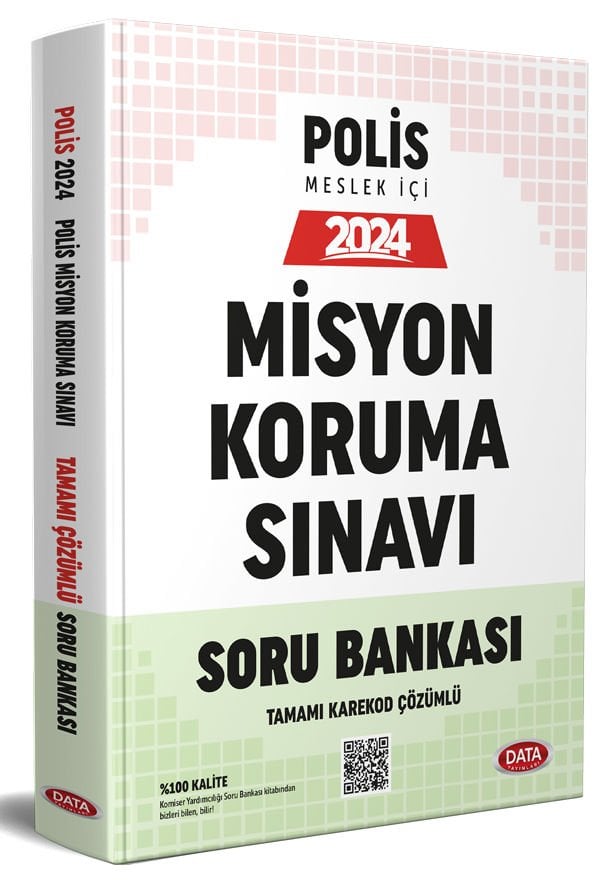 Emniyet Genel Müdürlüğü Polis Misyon Koruma Sınavı Soru Bankası - Karekod Çözümül