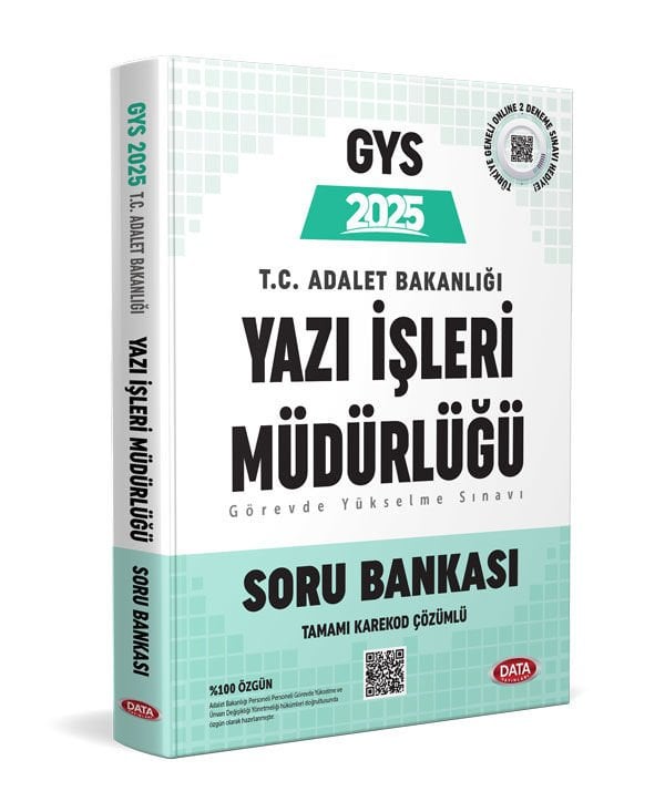 Adalet Bakanlığı Yazı İşleri Müdürlüğü GYS Soru Bankası - Karekod Çözümlü