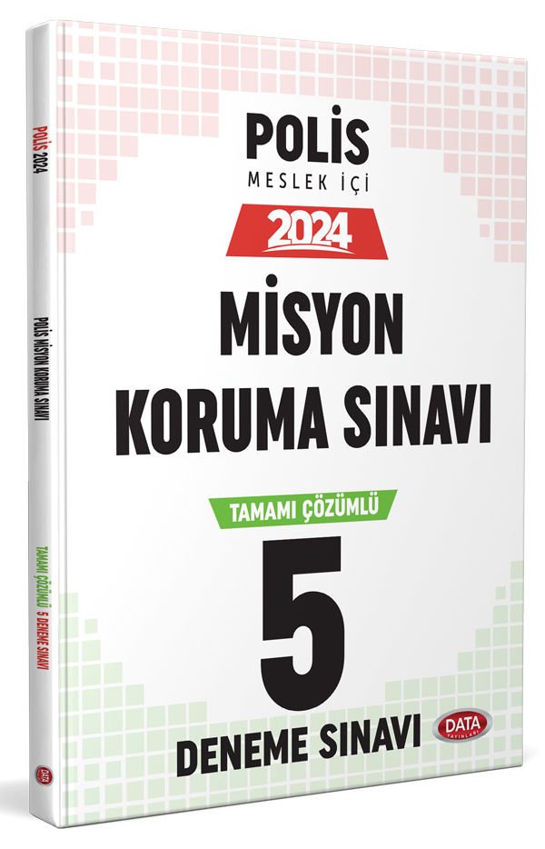 Emniyet Genel Müdürlüğü Polis Misyon Koruma Sınavı Tamamı Çözümlü 5 Deneme Sınavı