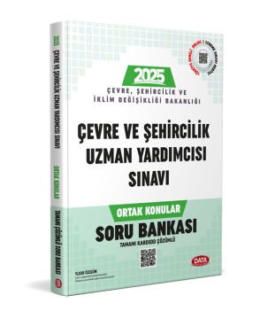 Çevre ve Şehircilik Bakanlığı Çevre ve Şehircilik Uzman Yardımcısı Sınavı Ortak Konular Soru Bankası - Karekod Çözümlü