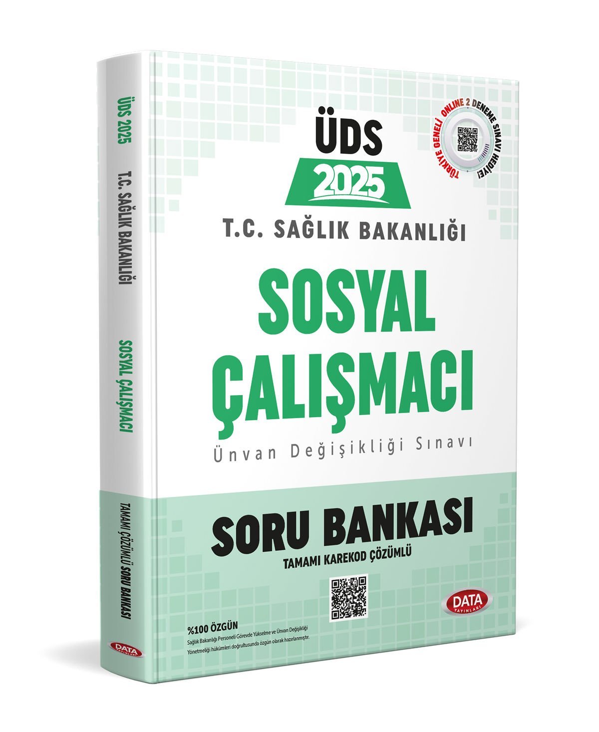 Sağlık Bakanlığı ÜDS Sosyal Çalışmacı Soru Bankası (Tamamı Karekod Çözümlü)