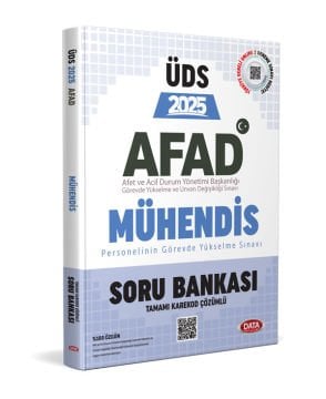 AFAD Mühendis ÜDS Soru Bankası - Karekod Çözümlü