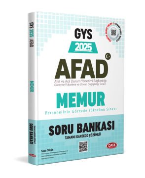 AFAD Memur GYS Soru Bankası - Karekod Çözümlü