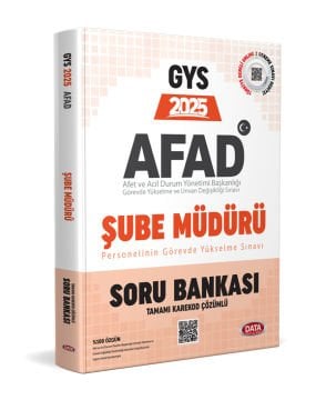 AFAD Şube Müdürü GYS Soru Bankası - Karekod Çözümlü