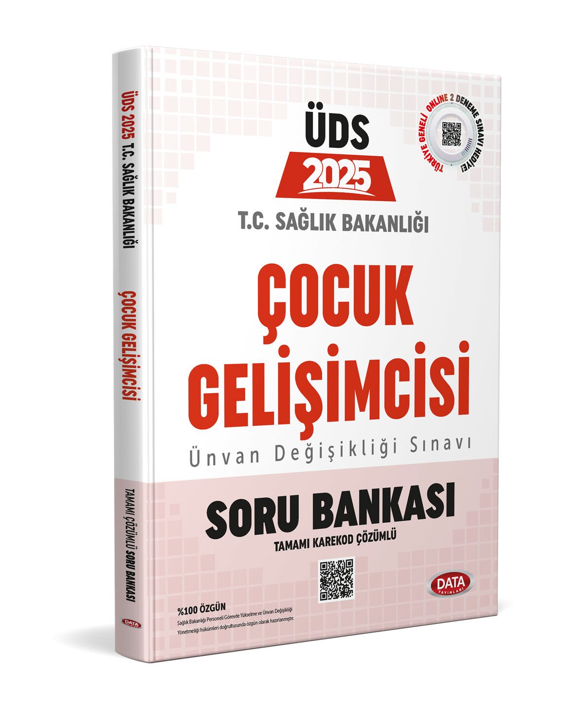 T.C. Sağlık Bakanlığı ÜDS Çocuk Gelişimcisi Soru Bankası (Tamamı Karekod Çözümlü)