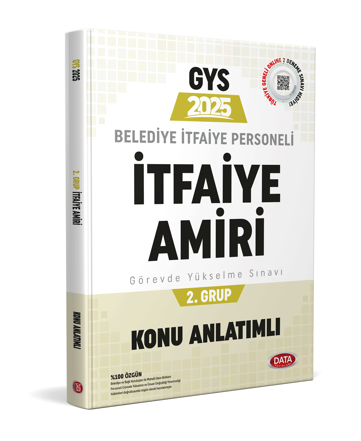 Belediye İtfaiye Personeli İtfaiye Amiri 2. Grup GYS Konu Anlatımlı