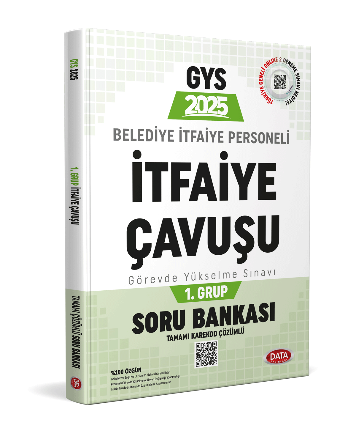 Belediye İtfaiye Personeli İtfaiye Çavuşu 1. Grup GYS Soru Bankası (Tamamı Karekod Çözümlü)