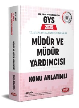T.C. Aile ve Sosyal Hizmetler Bakanlığı GYS Müdür ve Müdür Yardımcısı Konu Anlatımlı