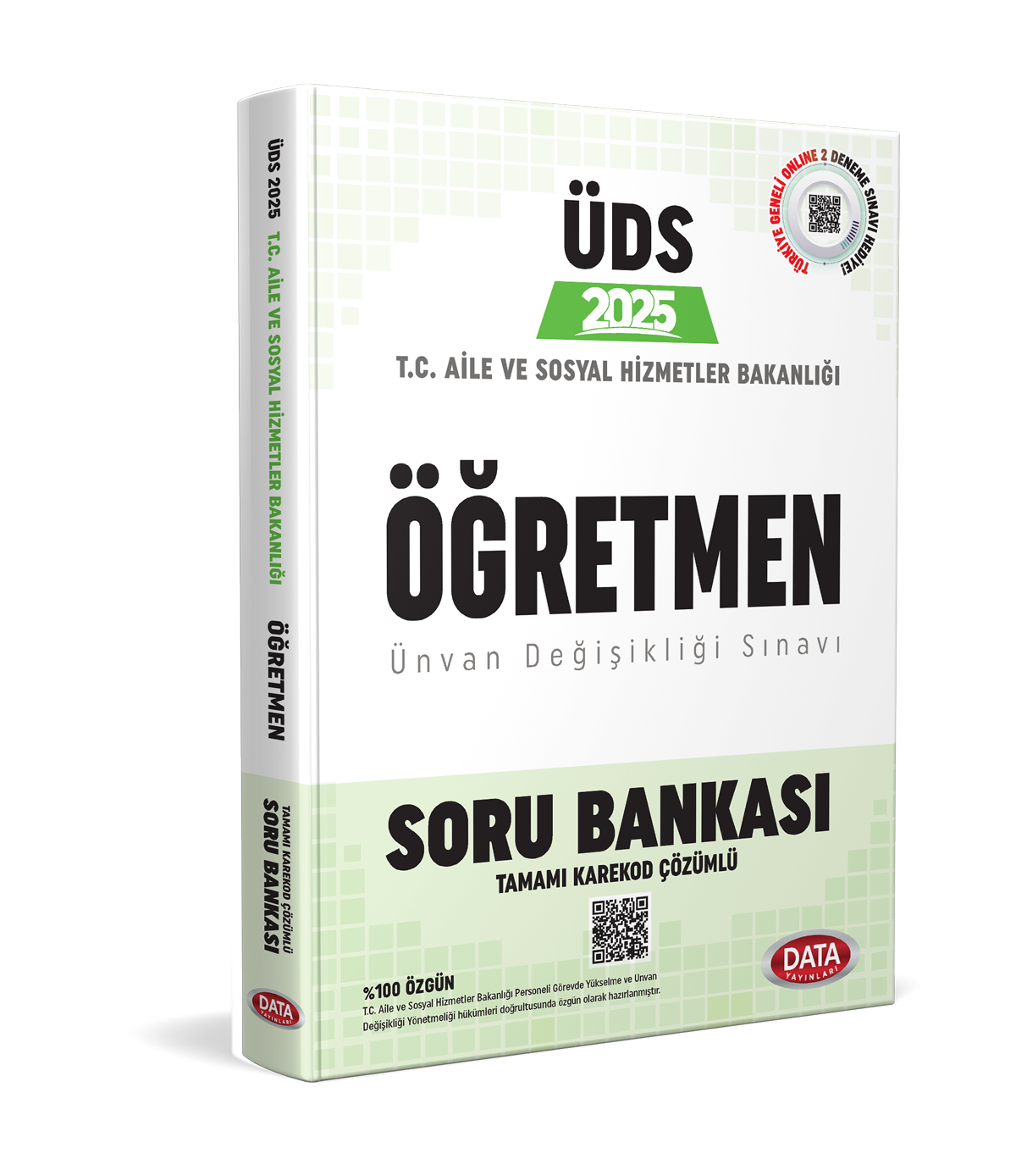 T.C. Aile ve Sosyal Hizmetler Bakanlığı ÜDS Öğretmen Kadrosu Soru Bankası (Karekod Çözümlü)