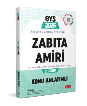 Belediye Zabıta Personeli Zabıta Amiri 2. Grup Konu Anlatımlı