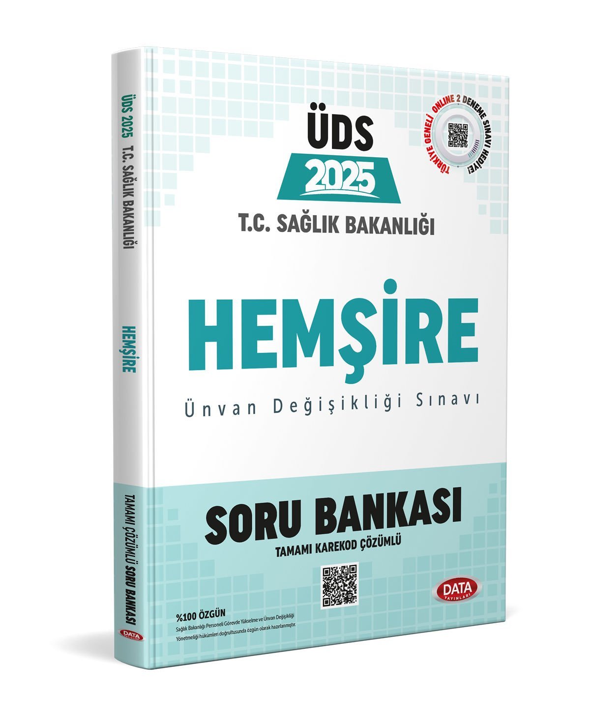 T.C. Sağlık Bakanlığı ÜDS Hemşire Kadrosu Soru Bankası (Karekod Çözümlü)
