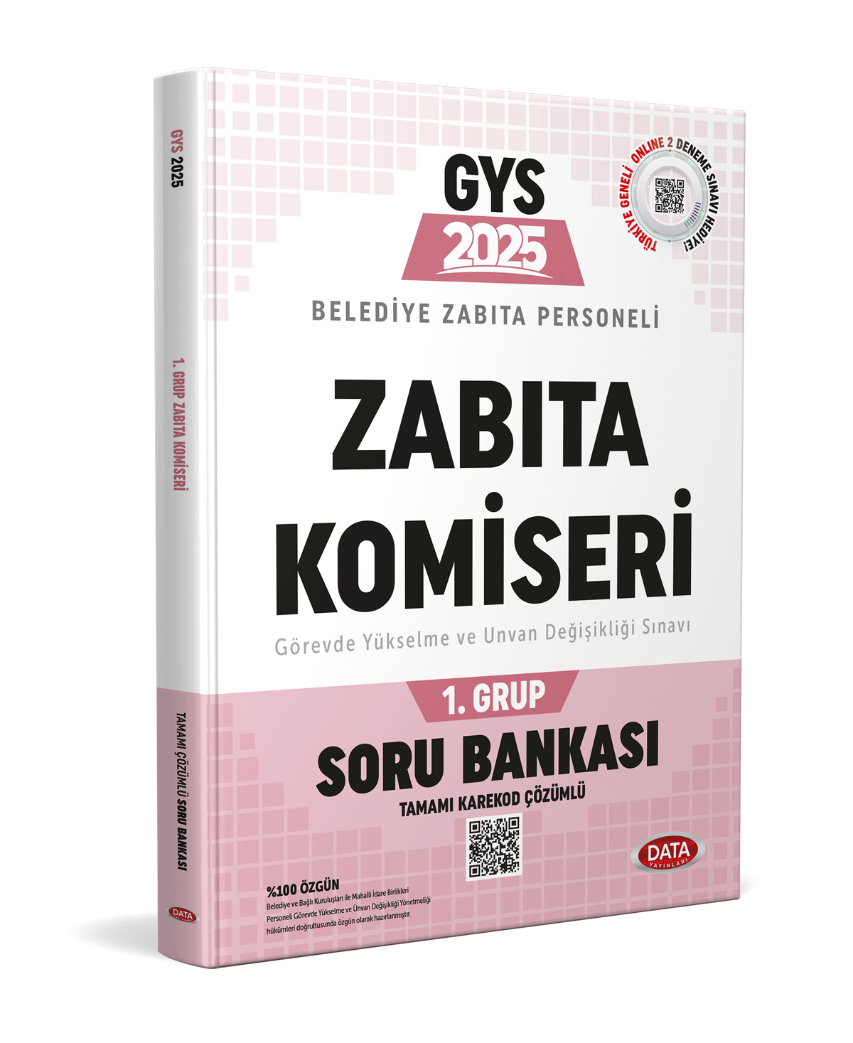 Belediye Zabıta Personeli Zabıta Komiseri 1. Grup Soru Bankası (Tamamı Karekod Çözümlü)