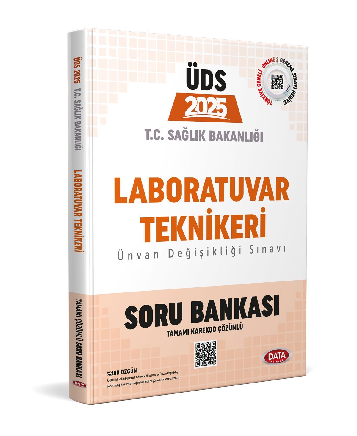 T.C. Sağlık Bakanlığı ÜDS Laboratuvar Teknikeri Kadrosu Soru Bankası (Karekod Çözümlü)