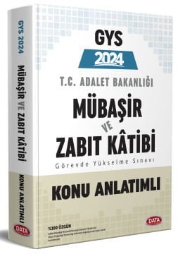 GYS Adalet Bakanlığı Mübaşir ve Zabıt Katibi Konu Anlatımlı