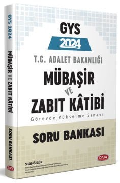 GYS Adalet Bakanlığı Mübaşir ve Zabıt Katibi Soru Bankası