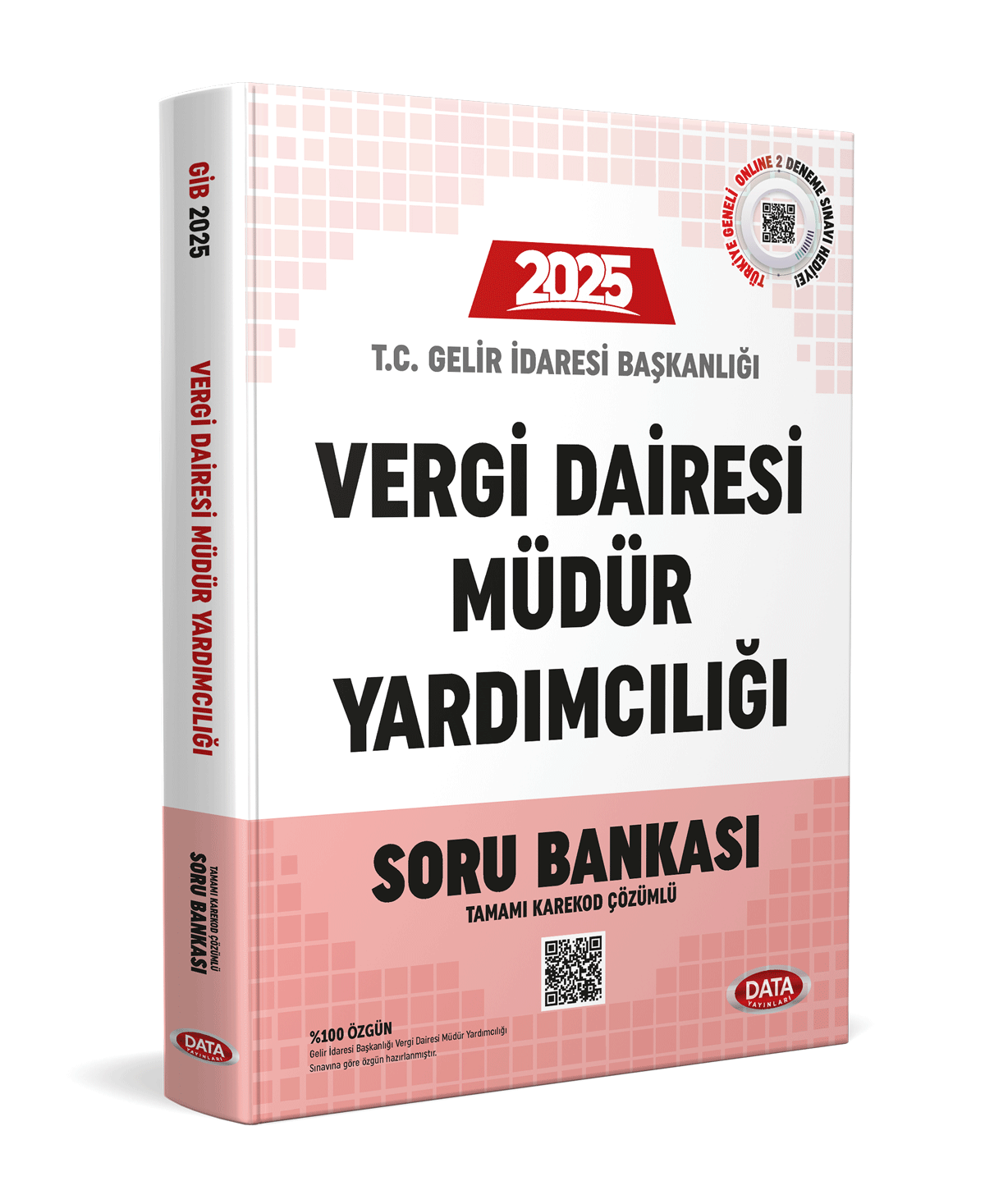 2025 Vergi Dairesi Müdür Yardımcılığı Sınavı Soru Bankası (Karekod Çözümlü)