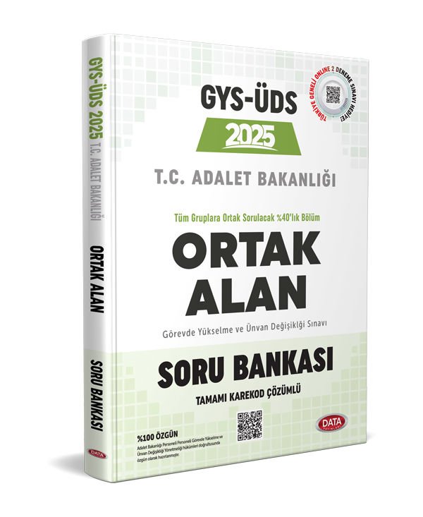 GYS Adalet Bakanlığı Ortak Alan Soru Bankası - Karekod Çözümlü